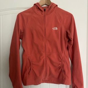 North face fleece hoodie